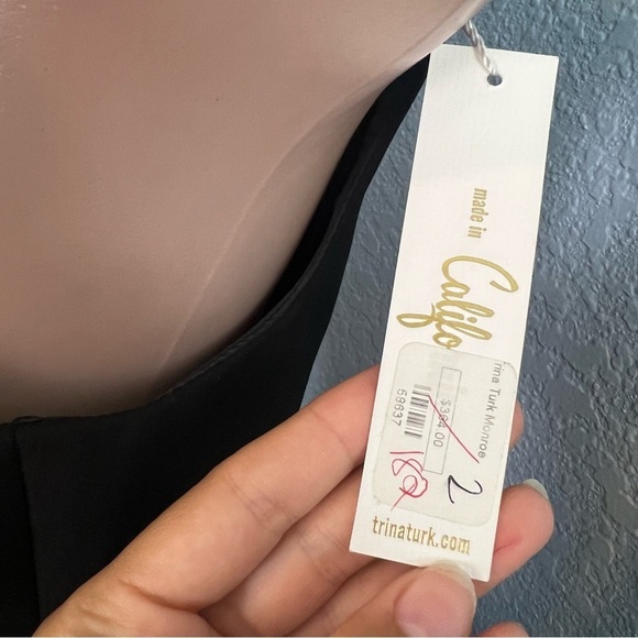 Trina Turk Black Monroe Jumpsuit - Picture 10 of 10